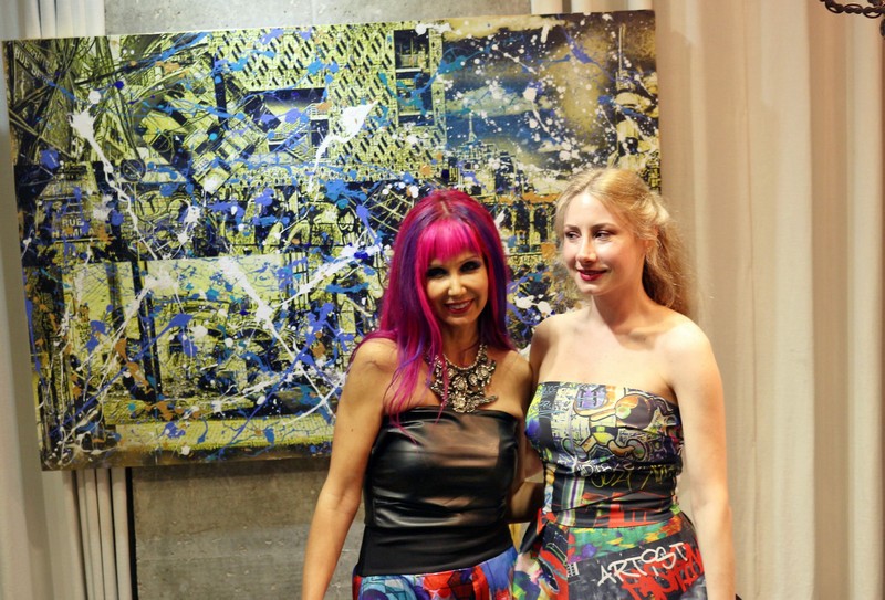 Suzi in Beirut at Vick Vanlian Showroom